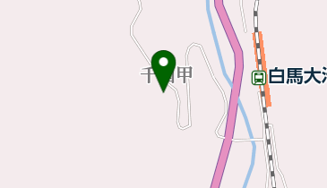 JR東日本 南小谷駅みどりの窓口の地図画像