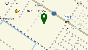 甲西陸運株式会社 中央物流センターの地図画像