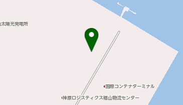 株式会社上組 箕沖支店 箕沖物流センターの地図画像