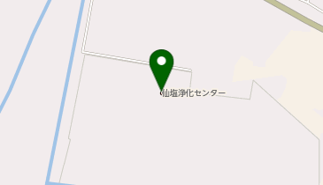 仙塩浄化センターの地図画像
