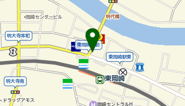 かき小屋 厚岸水産 東岡崎駅前店の地図画像