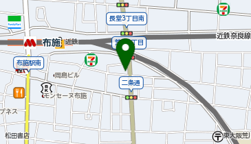 ステーキ リバーベ 布施店の地図画像