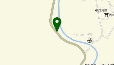 オートキャンプあしの瀬の地図画像