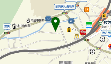 GARDEN BBQ HIRAKATA(ガーデン バーベキュー ヒラカタ)の地図画像