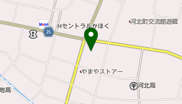 河北町地域交流センターどんがホールの地図画像