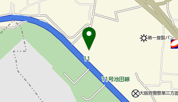 空港緑地グラウンドの地図画像