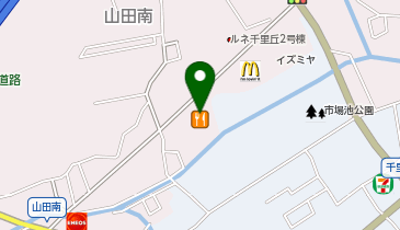 ひごペットフレンドリー イズミヤ千里丘店の地図画像