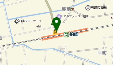 JR東日本 柏崎駅みどりの窓口の地図画像
