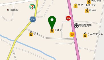 おたからや イオン高萩店の地図画像