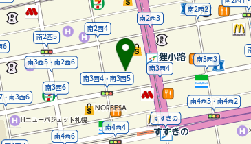 カレーパンだ。 札幌狸小路4丁目店の地図画像