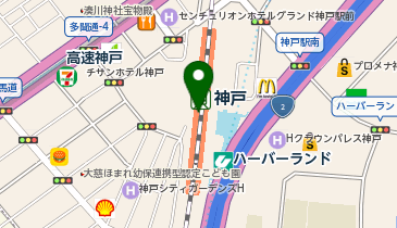 KOHYO(コーヨー) 神戸店の地図画像