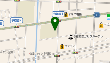 大阪市立鯰江東小学校の地図画像