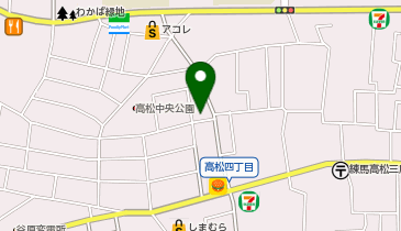 ピザーラ 新光が丘店の地図画像