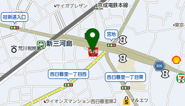 キーノートシアターの地図画像