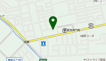 生鮮スーパーゼンエーの地図画像