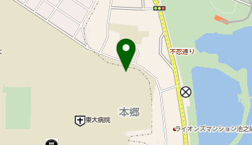 ドナルド・マクドナルド・ハウス 東大ハウスの地図画像