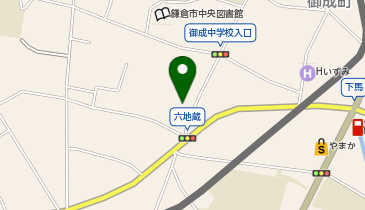 チキンワークス シロカネ 鎌倉店の地図画像