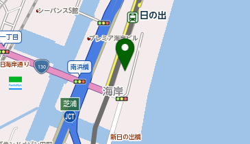 ヒビノ日の出ビルの地図画像