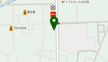 大衆食堂半田屋 水沢店の地図画像