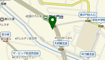 大衆食堂半田屋 毘沙門店の地図画像