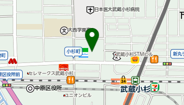 ライフプラザ武蔵小杉の地図画像