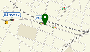 わくわく宝船保育園 立川の地図画像