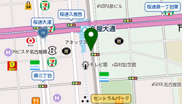 THE ALLEY(ジ アレイ) RAYARD Hisaya-odori Park店の地図画像