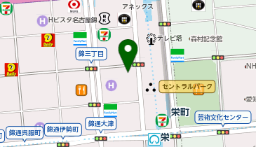 ROCCA&FRIENDS CREPERIE to TEA(ロッカアンドフレンズ クレープリー トゥ ティー) 名古屋店の地図画像