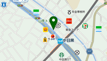 親子丼 ごっつ食べなはれ 中目黒店の地図画像