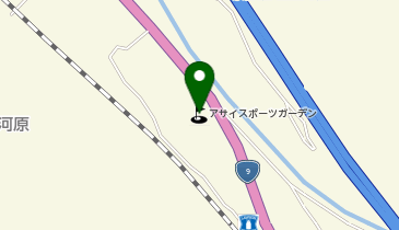 アサイスポーツガーデンの地図画像