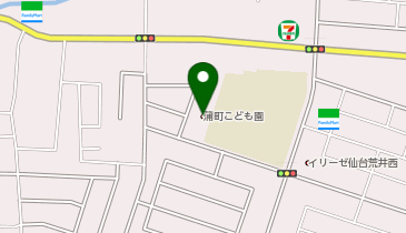 学校法人七郷学園 蒲町こども園の地図画像