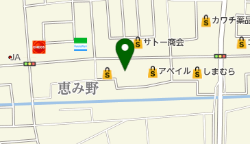 グリーンサムいちばの地図画像