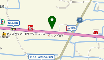 ヒライ 柳川店の地図画像