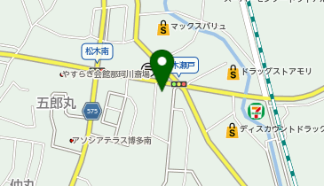 ヒライ 那珂川店の地図画像