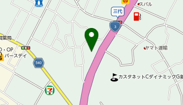 ヒライ 新宮三代店の地図画像