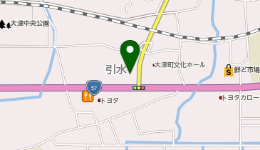 ヒライ 大津店の地図画像