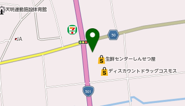 ヒライ 天明奥古閑店の地図画像