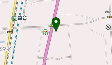 ヒライ 富合店の地図画像