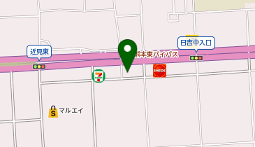 ヒライ 近見店の地図画像
