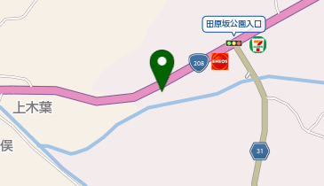 ヒライ 田原坂公園前店の地図画像