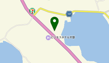 ヒライ 天草2号橋店の地図画像