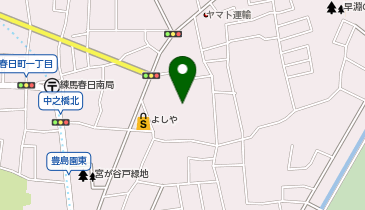 けやきの森の季楽堂の地図画像