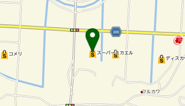 スーパーミカエル 山鹿店の地図画像