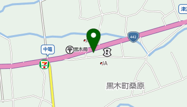 ヒライ Aコープくろき店の地図画像