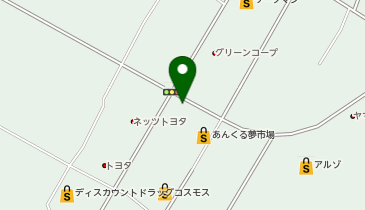 ヒライ あんくるふじや甘木店の地図画像