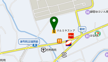 ヒライ マルミヤストア湯布院店の地図画像