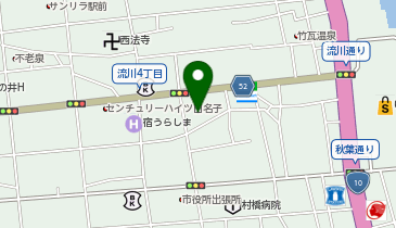ヒライ マルショク流川通り店の地図画像