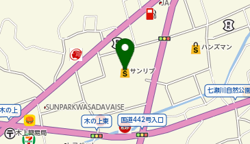ヒライ サンリブわさだ店の地図画像