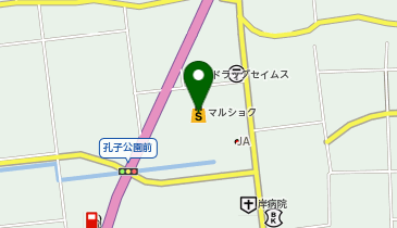 ヒライ マルショク泗水店の地図画像