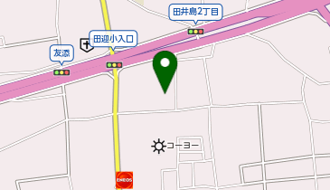 ヒライ スーパー・キッド田井島店の地図画像